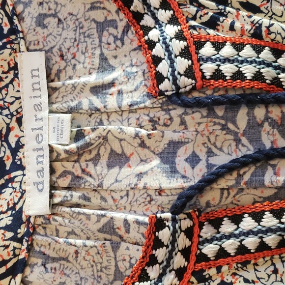 Daniel Rainn Sleeveless Tassel Tie Top Size M - Picture 6 of 13